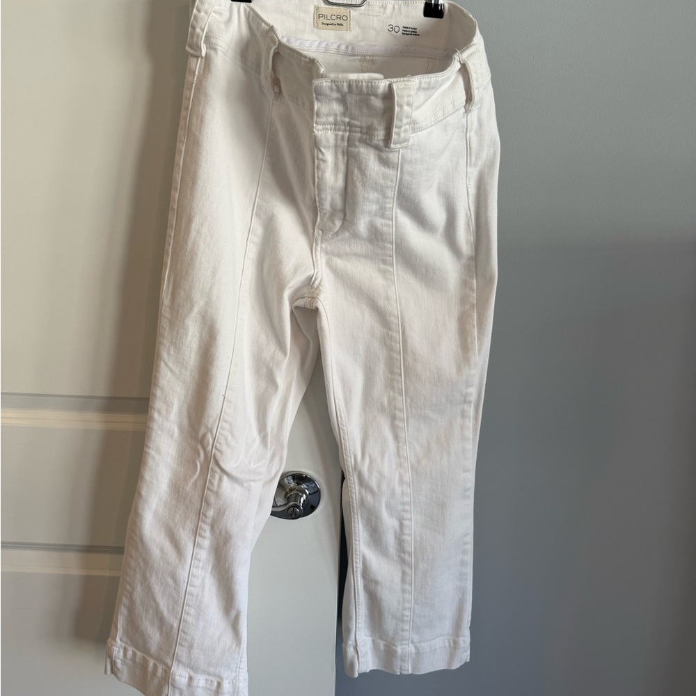 Pilcro Women's White Jeans